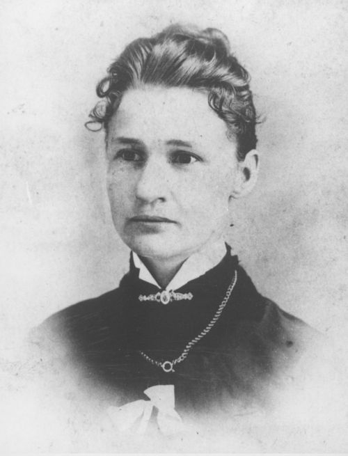 black and white portrait of Susanna Salter